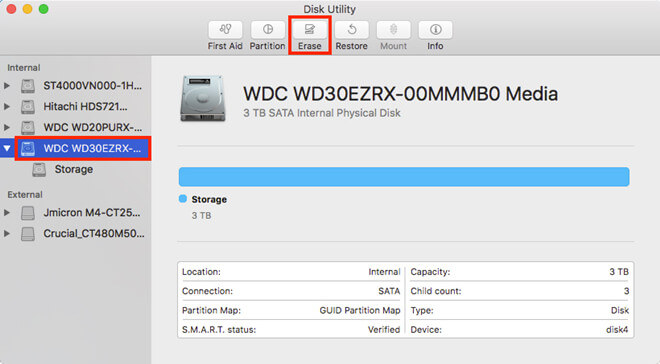 recover lost data from unmounted USB flash drive on Mac
