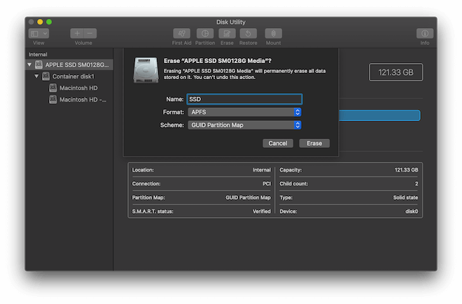 how to fix crashed SSD on Mac