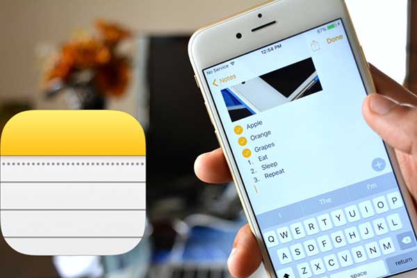 recover deleted notes from iPhone