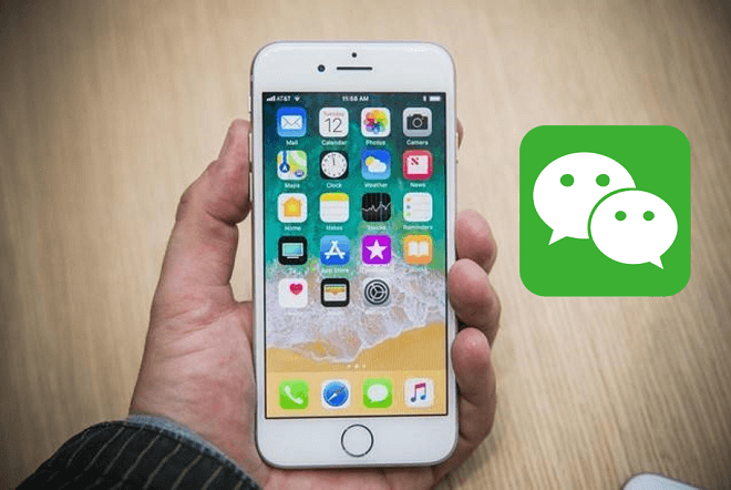 recover lost WeChat messages from iPhone 8