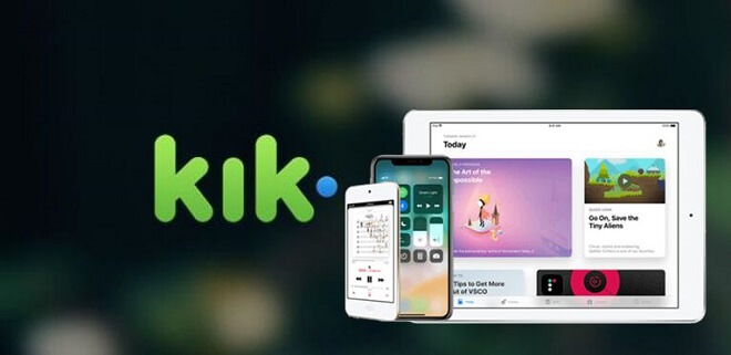 recover deleted Kik messages from iPhone/iPad