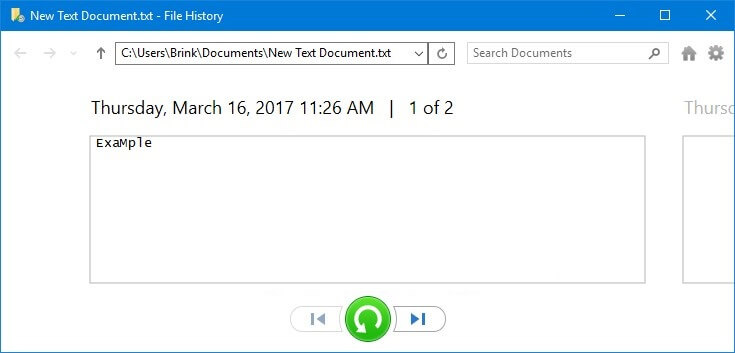 recover deleted files