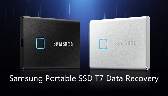 Samsung portable SSD T7 data recovery