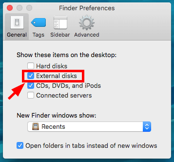 fix memory card not showing up on Mac
