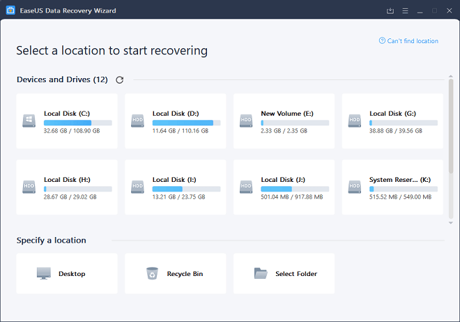 hard drive recovery software