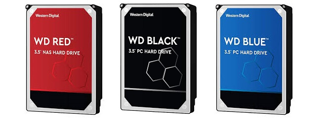 recover lost data from WD Red/Black/Blue hard drive