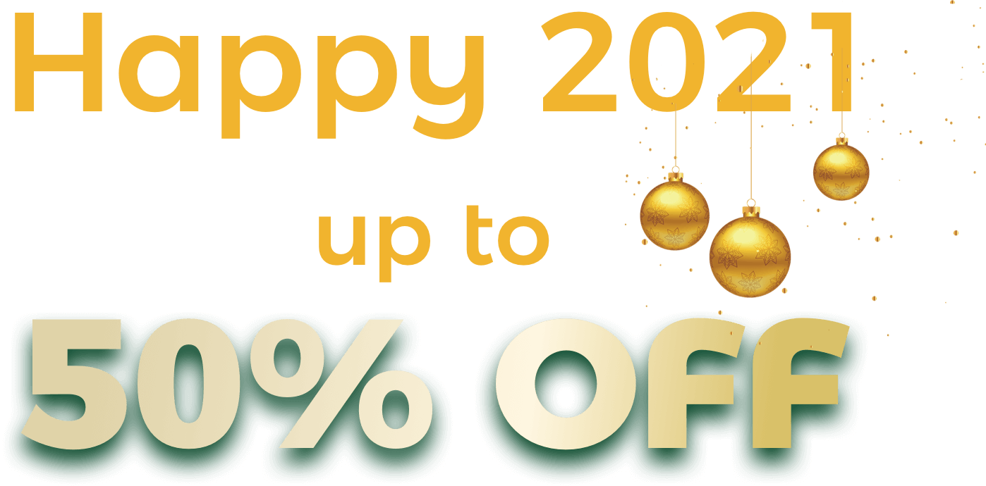 2021 new year sale- up to 50% off