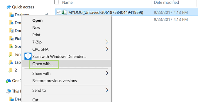 2 Ways to Recover Deleted Excel Document on Windows 11/10/8/7