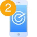 Scan the iOS device to find lost data