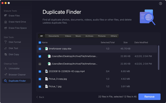 TS DataWiper for Mac User Guide