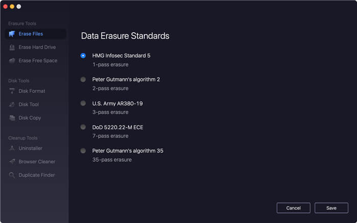 TS DataWiper for Mac User Guide