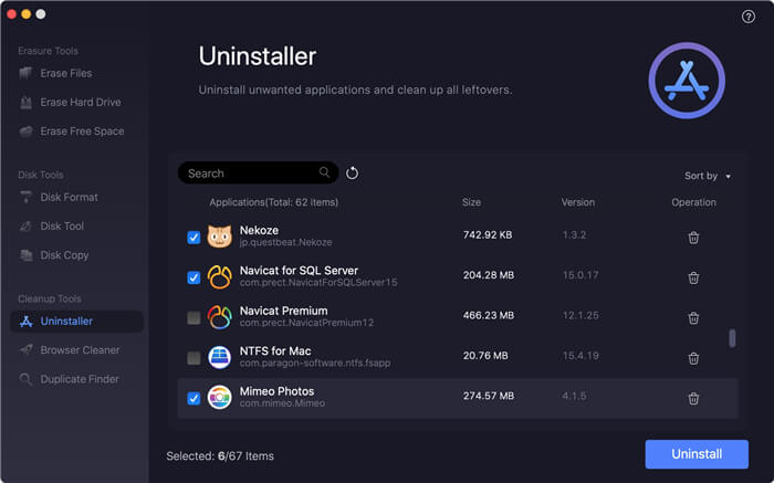 TS DataWiper for Mac User Guide