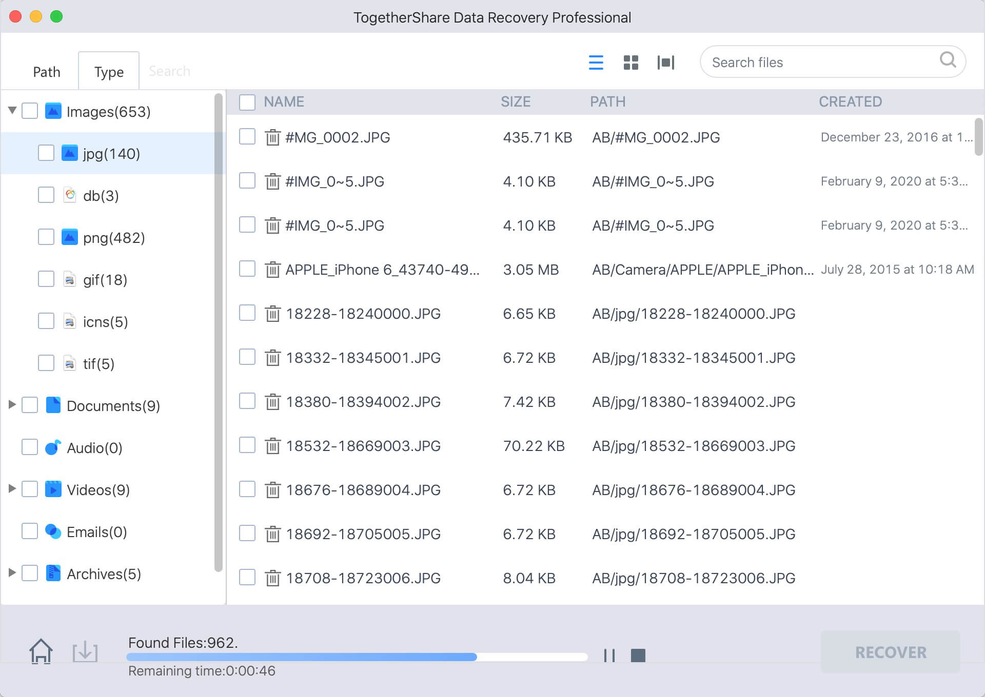 Recover Lost Data from Kingston DataTraveler on Mac